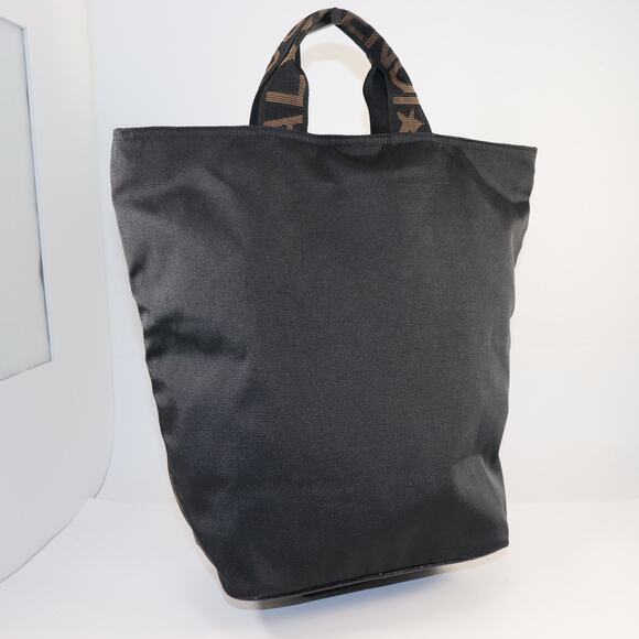 Vintage Fendi Black Nylon Logo Tote Bag - Picture 2 of 10